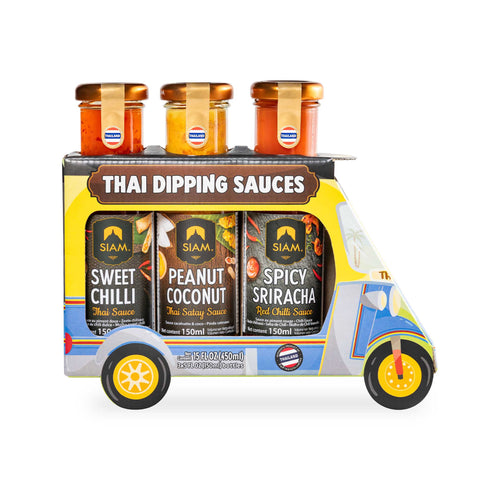 Tuk Tuk Thai sauces sampler SIAM brand